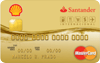 Cartão Santaner Shell Mastercard Internacional